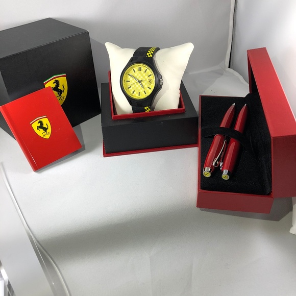 Ferrari Other - Ferrari Movado Watch, Toy Car, Pen Package